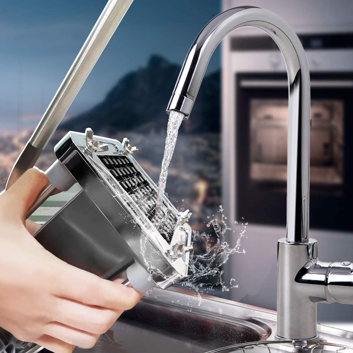 Sopito rust-resistant stainless steel construction lasts under heavy use.