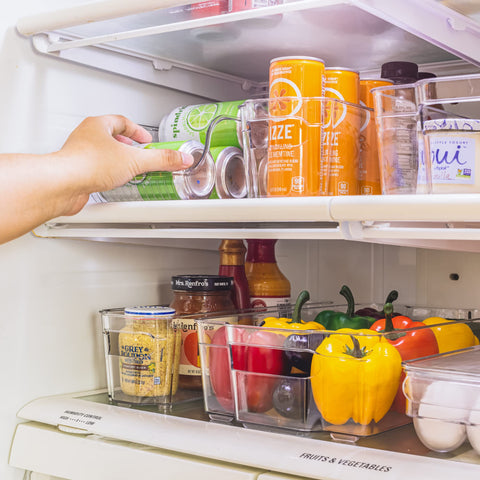 Sorbus fridge contents view aids quick decision making.