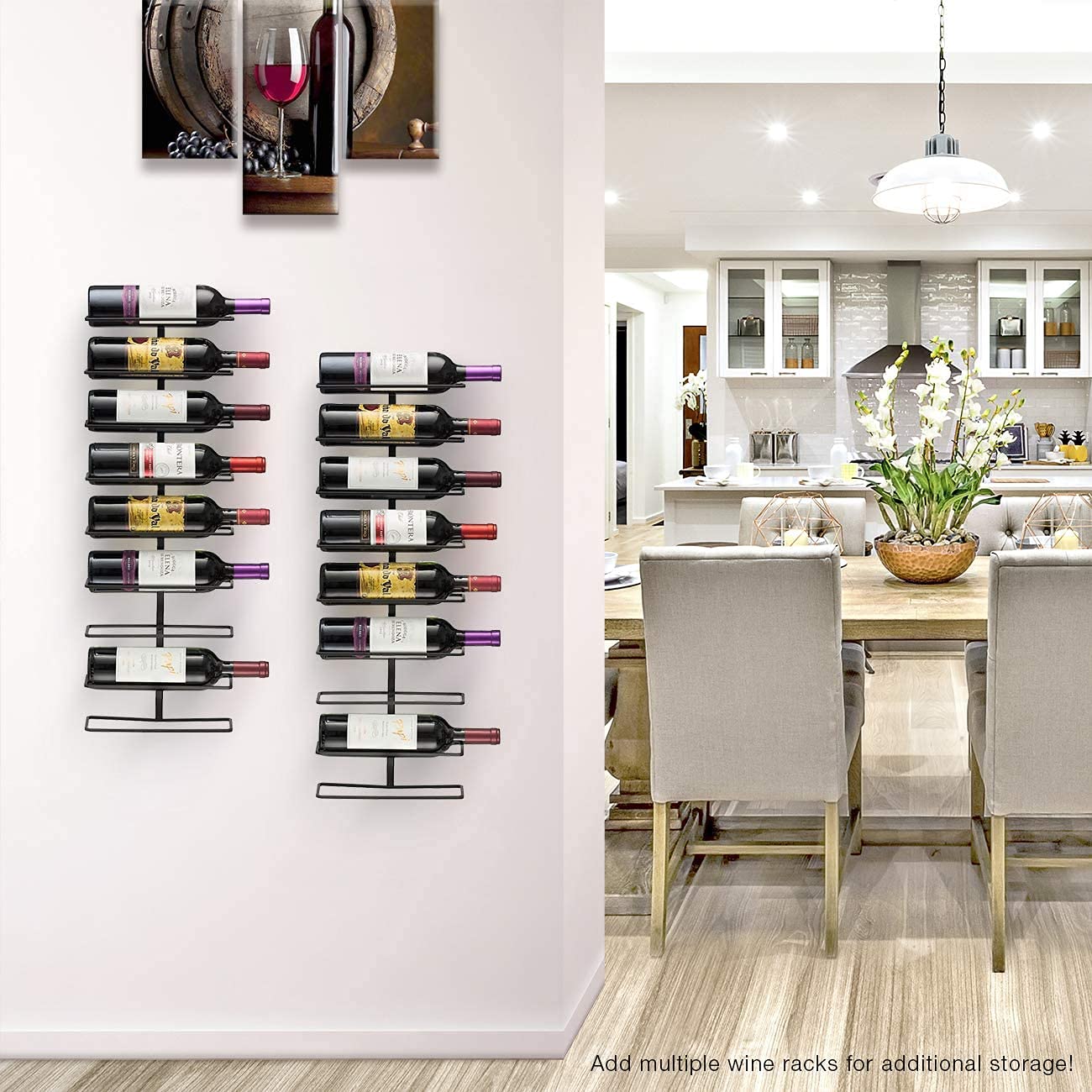 Sorbus gift ready wine storage solution ideal for holidays or housewarmings