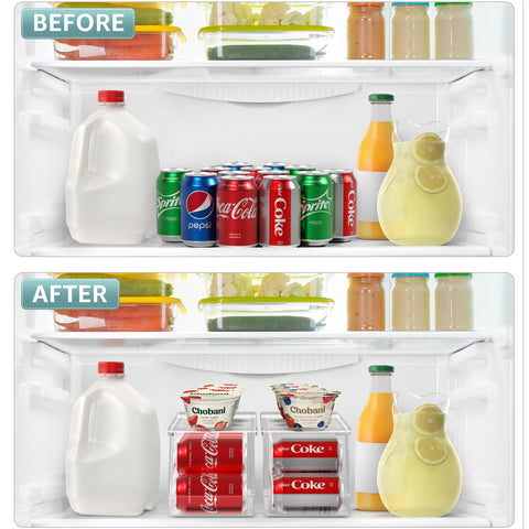Sorbus BPA-free transparent design displays drinks neatly.
