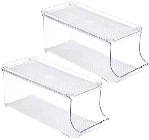 Close-up of sturdy BPA-free acrylic clarity in Sorbus organizer