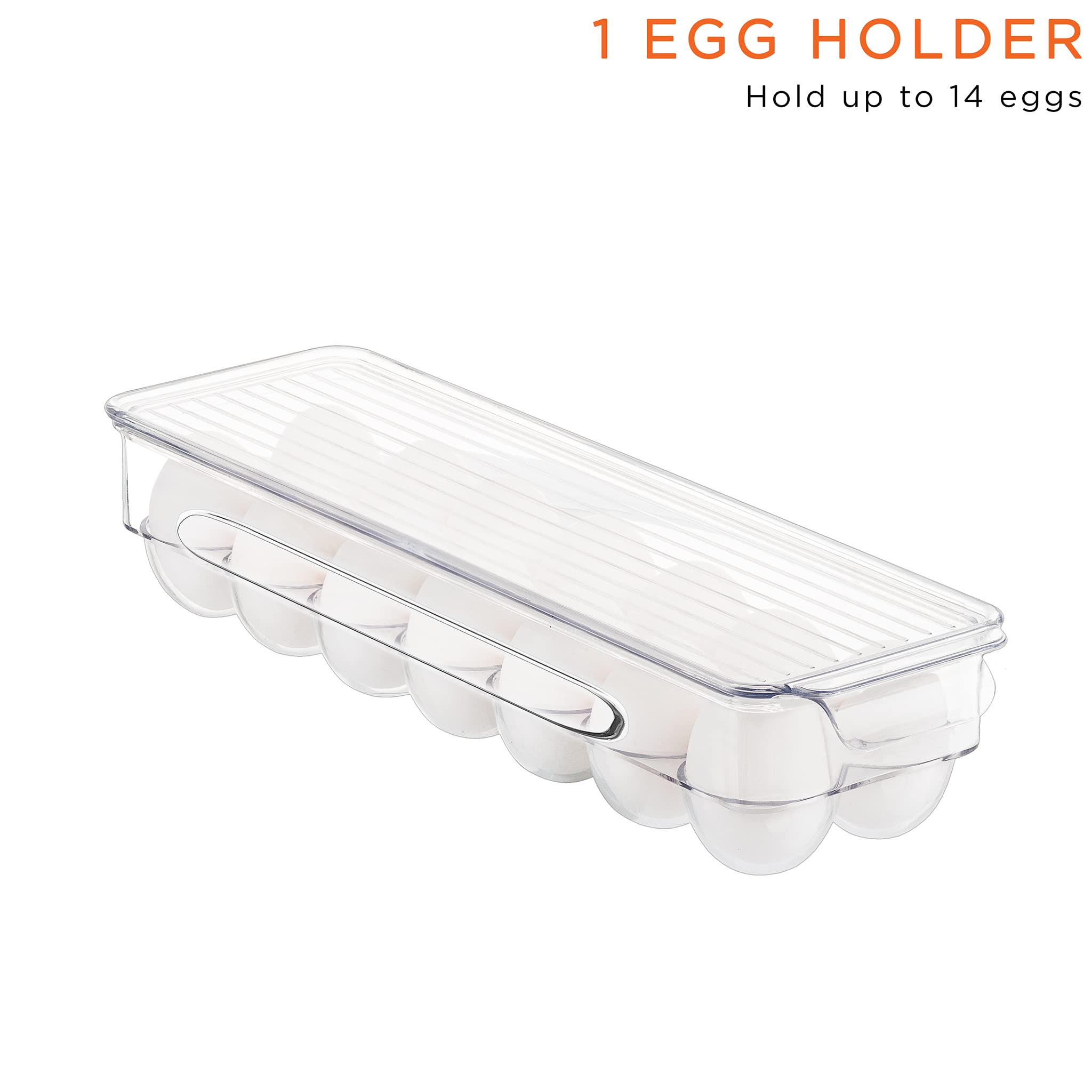 Sorbus soda can organizer holds 10 cans, keeping beverages neatly arranged.