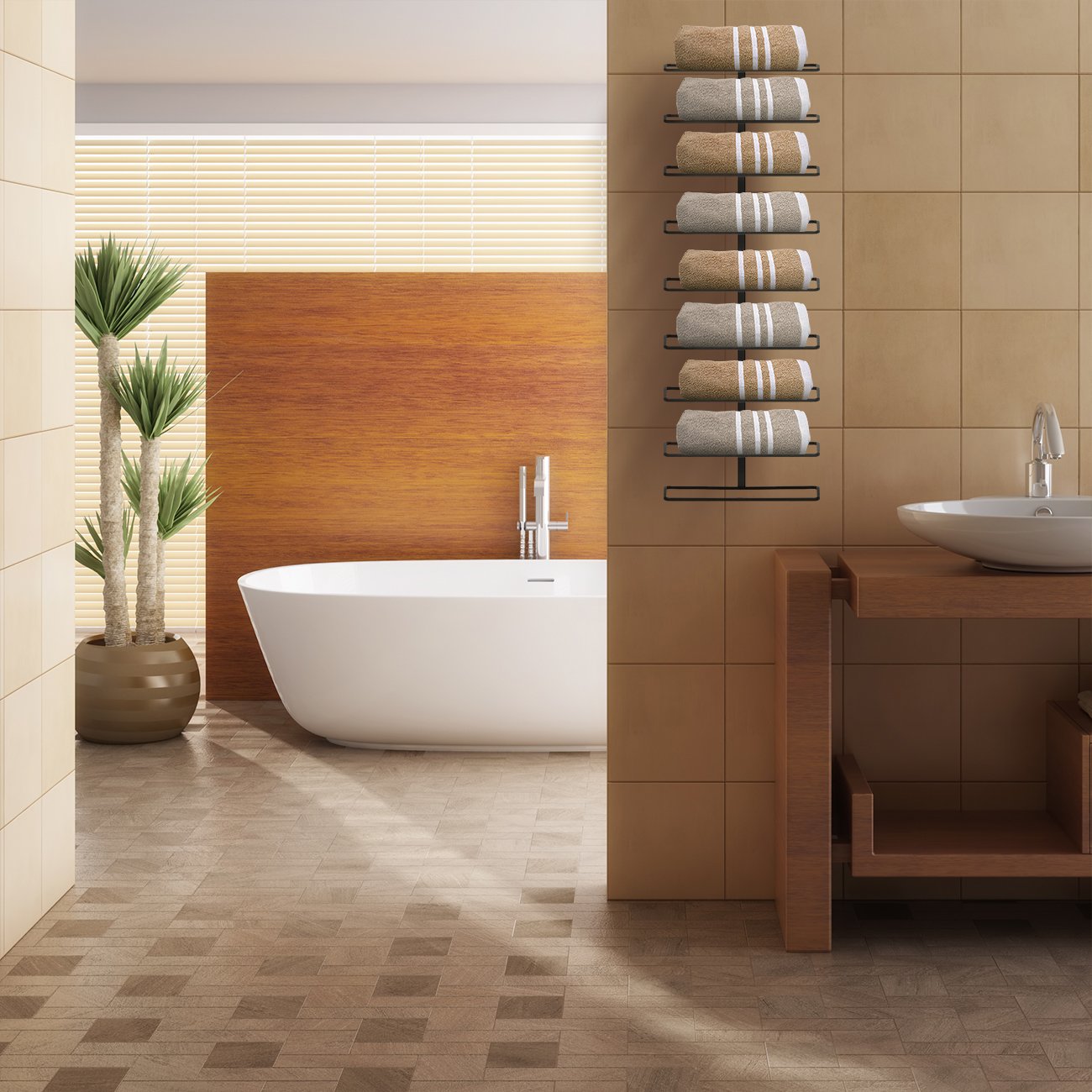 Sorbus space-saving decor that doubles as a stylish kitchen or dining room feature