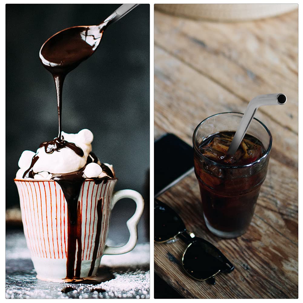 Sorfia multipurpose tool for frozen drinks, shakes, and sundaes