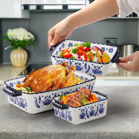 SOUJOY stackable bakeware saves space in storage.