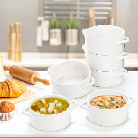 SOUJOY classic serving bowls for family dinners and entertaining guests.