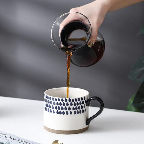 SOUJOY vintage glazed mug offers timeless kitchen appeal.