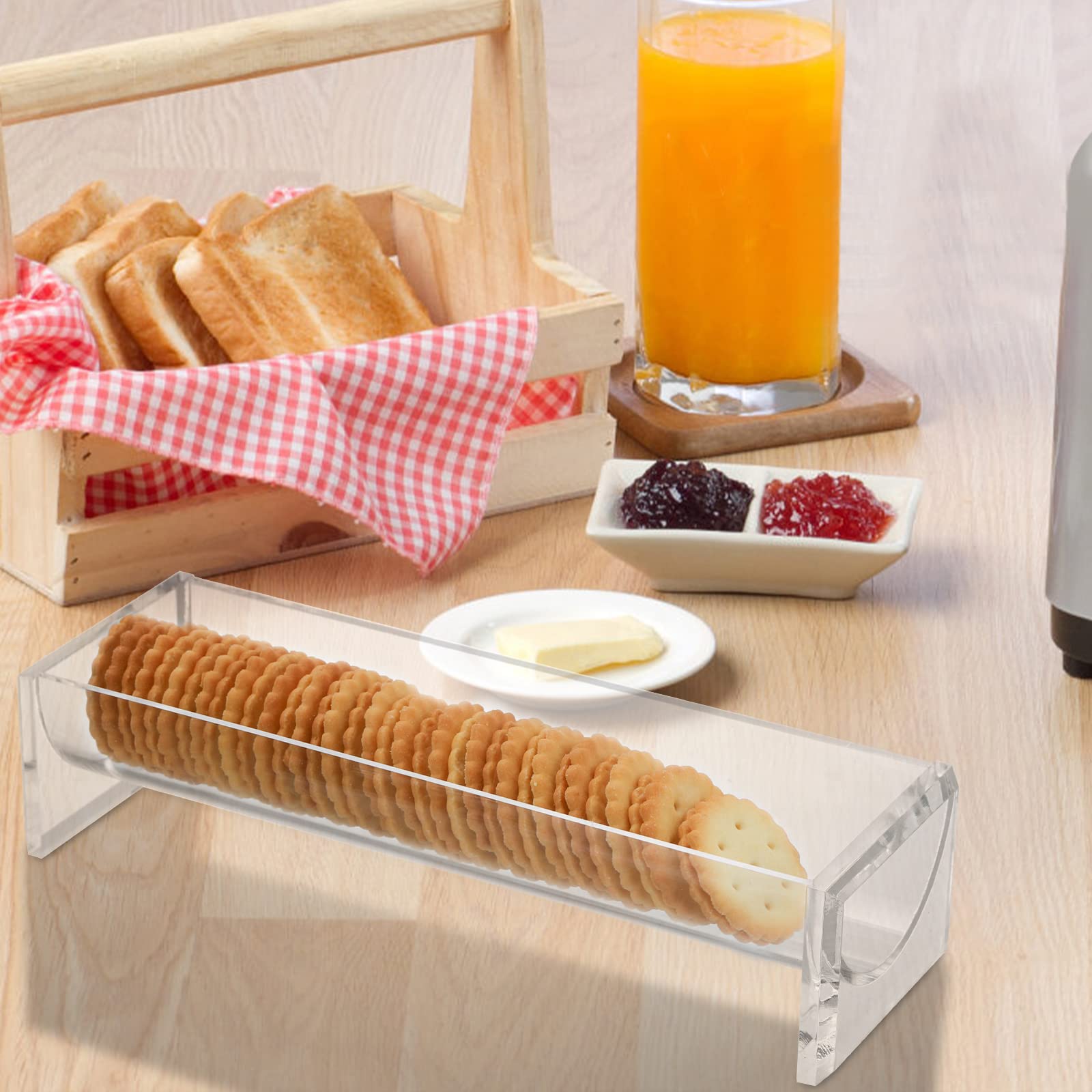 SOUJOY wedding display tray helps guests reach snacks at receptions with style.