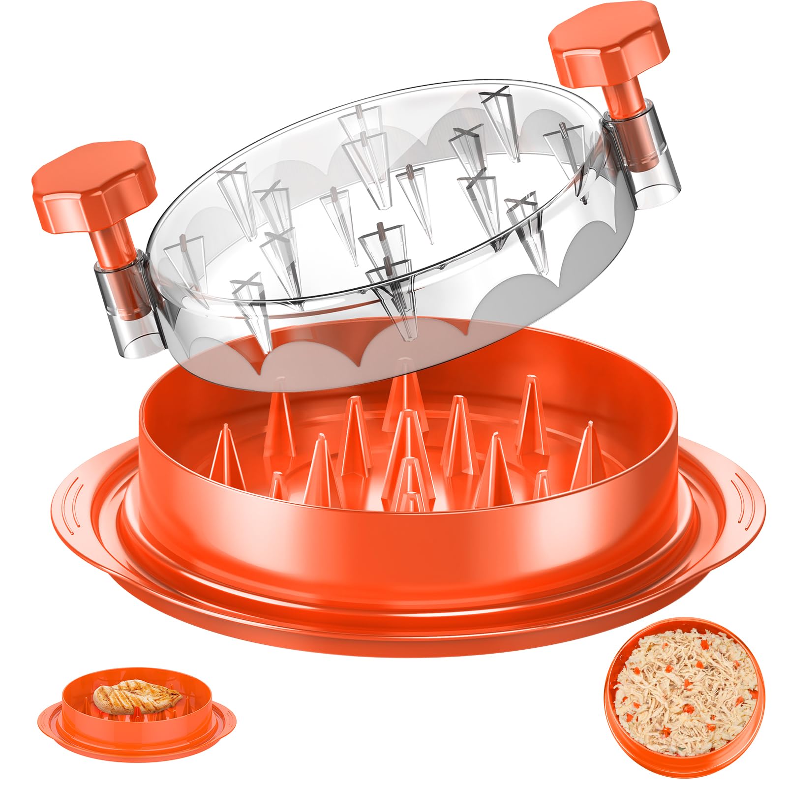 SoulLife Chicken Shredder 8-inches shredding cooked meat for quick tacos.
