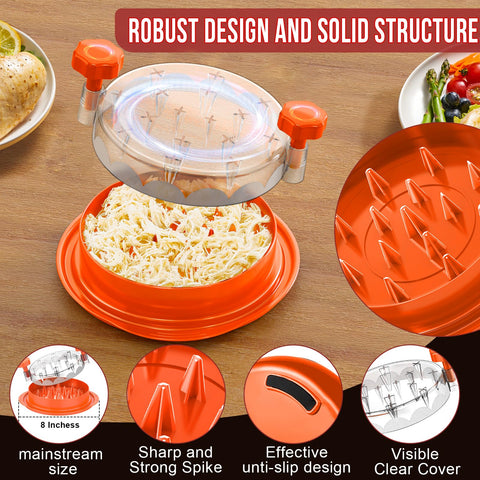 SoulLife Chicken Shredder ergonomic design reduces hand fatigue during use.