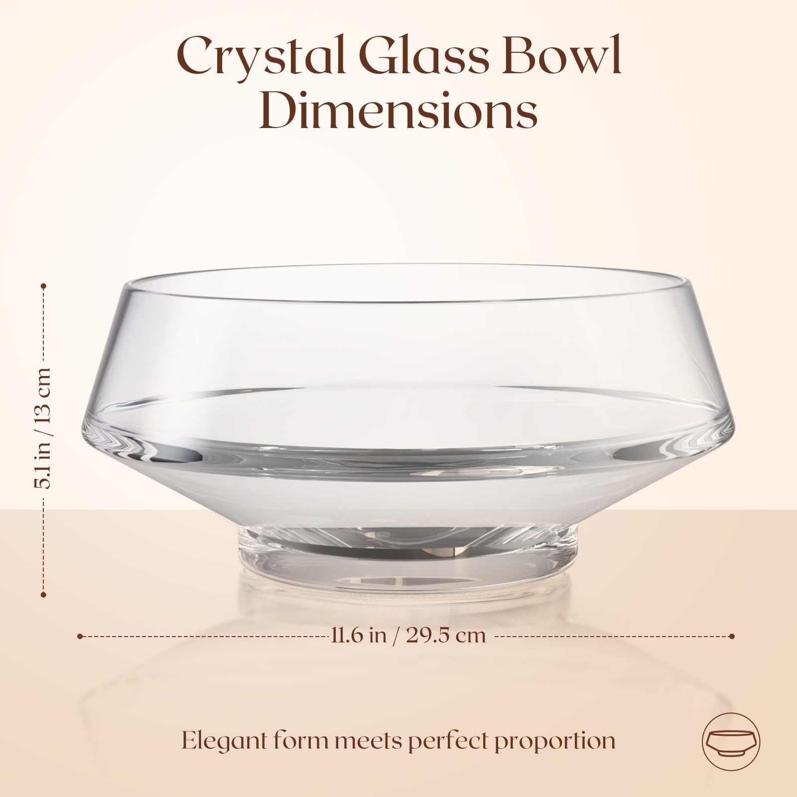 SoulThink scratch-resistant crystal surface stays pristine with everyday use.