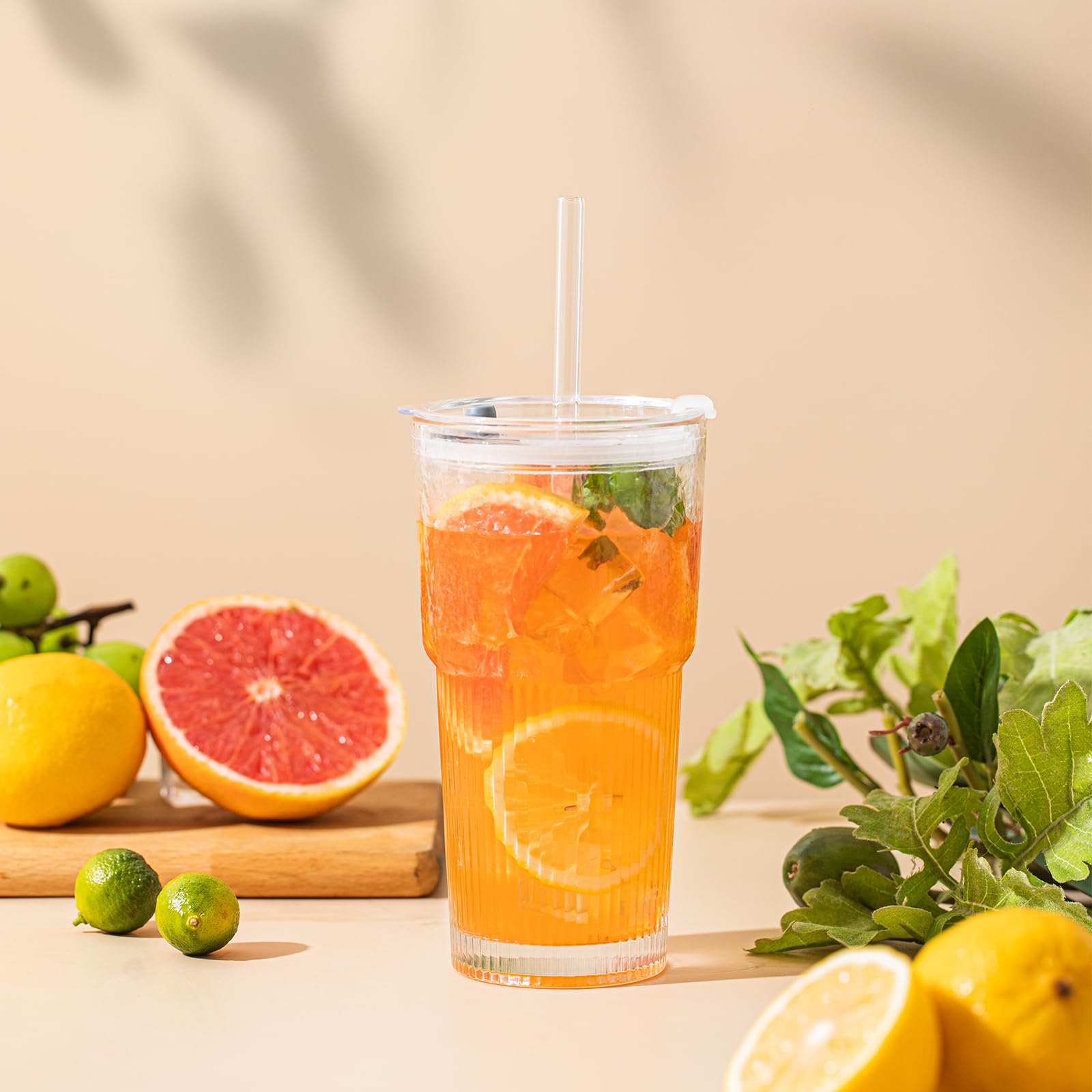 SoulTimes durable lead-free glassware preserves flavor without odors.