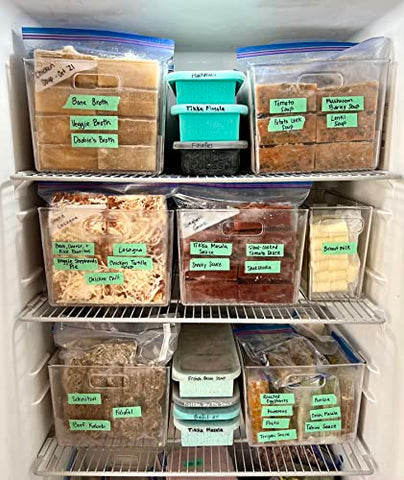 Souper Cubes 4-piece freezer trays for organized portions.