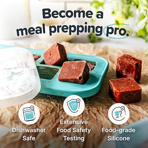 Souper Cubes lemon juice freezer tray preserves exact portions for recipes.