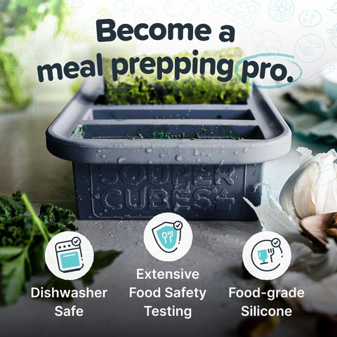 Oven-safe up to 415 F without lids for quick reheating and bake-and-freeze ideas.