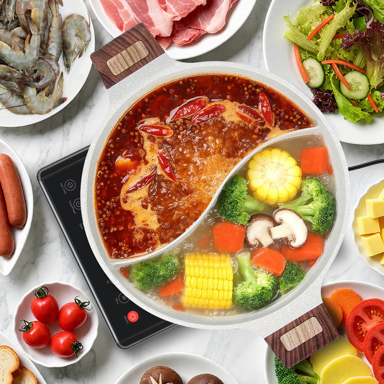 Soupify family-friendly gathering scene emphasizes shared flavors and conversations.