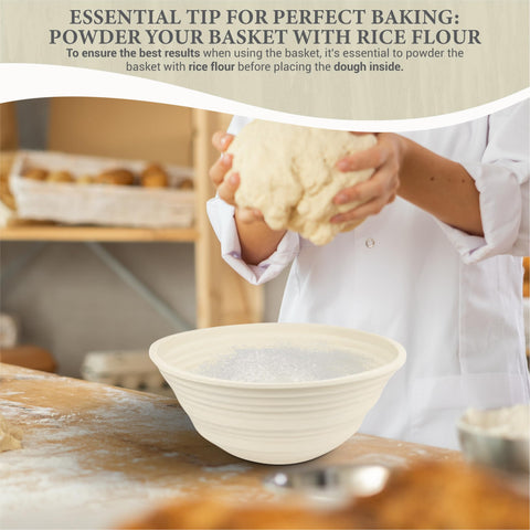 Sourdough Whisper set includes oval and round bowls for versatile shaping.