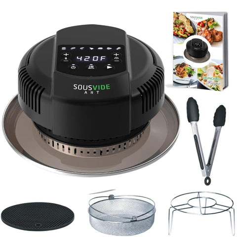 SOUSVIDE ART 7in1 lid on Instant Pot for crispy, healthier meals.