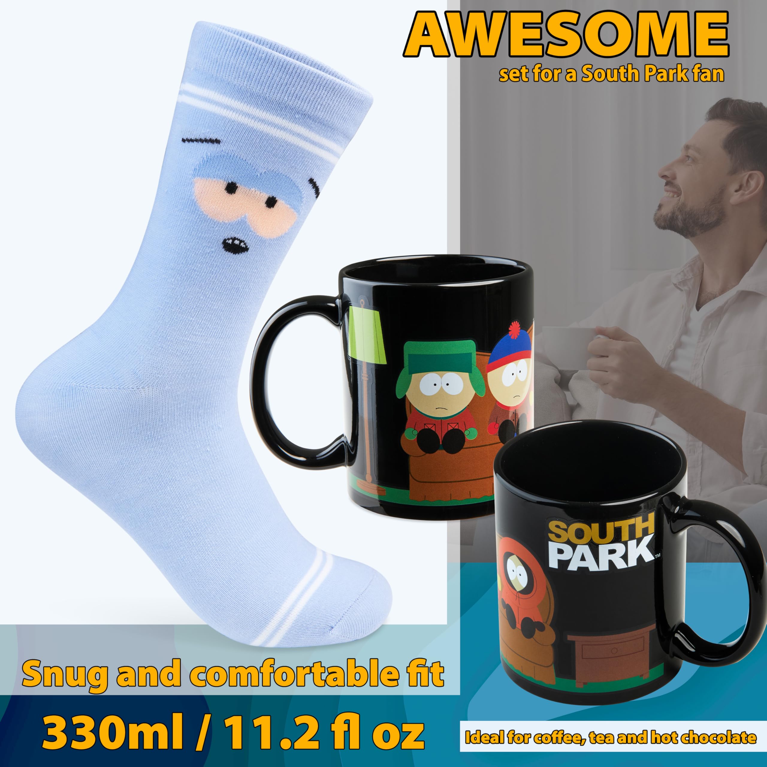 Glossy mug with a detailed character design for fans