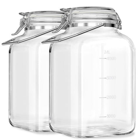 Sovietiep 1.5 gal jar with airtight lid for fresh storage
