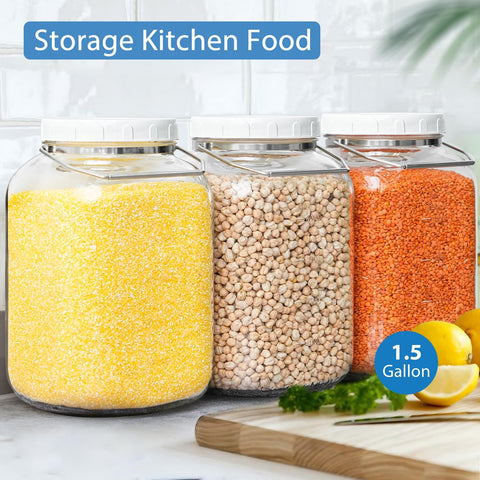 Sovietiep food-grade, lead-free glass for safe pantry storage