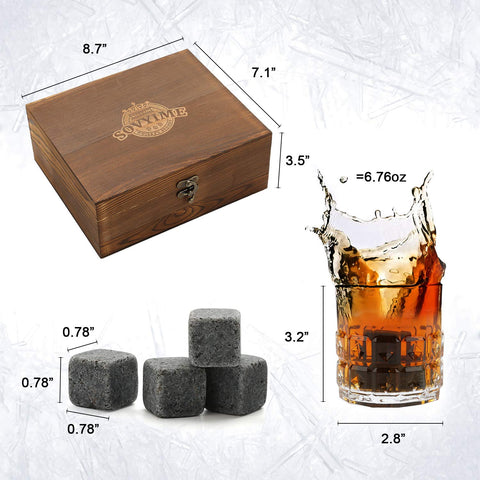 Sovyime whiskey tongs for safe, precise stone placement
