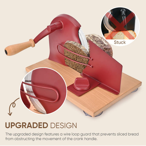 SOWKIPE stainless steel blades deliver clean, effortless slicing.