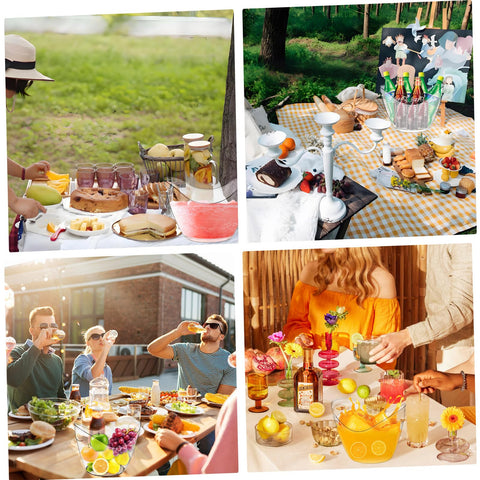 Ideal for mimosa bars and outdoor entertaining setups.