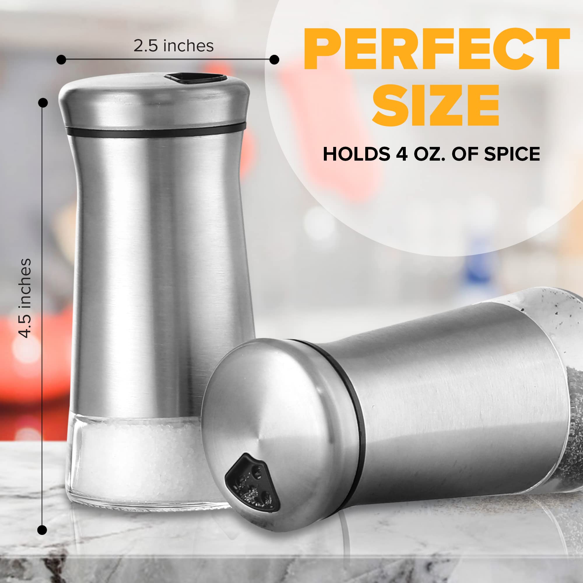 SP HOME GOODS stainless-steel and glass bottles offer durability and a modern look