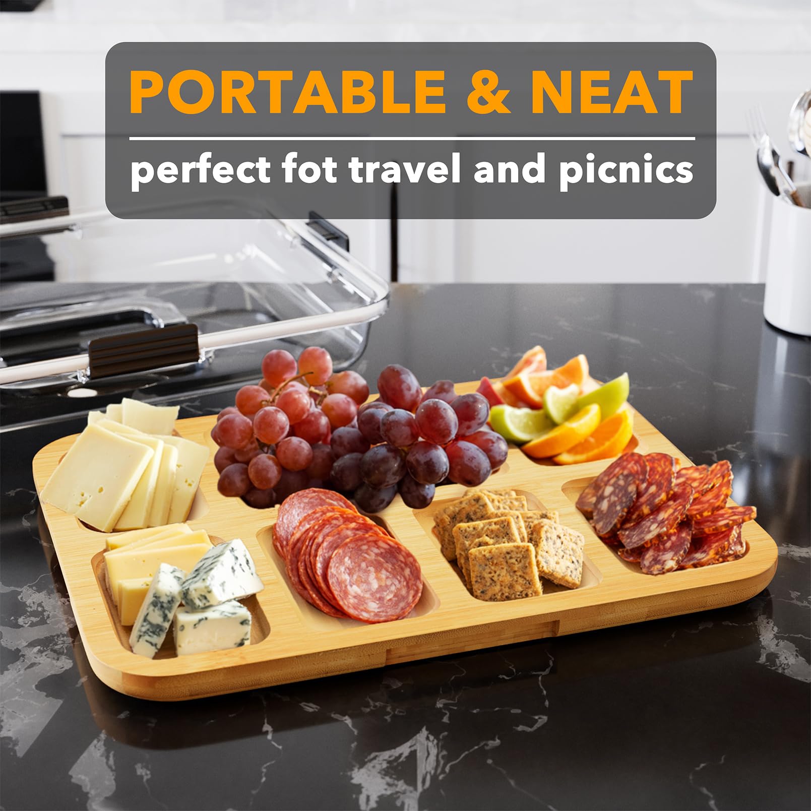 SpaceAid portable travel design lets you serve anywhere.