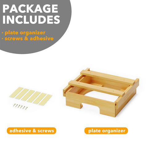 Easy one-plate dispense for fast, tidy mealtime prep