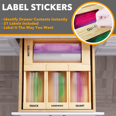 SpaceAid four-box configuration offers flexible layouts for bag-size customization.