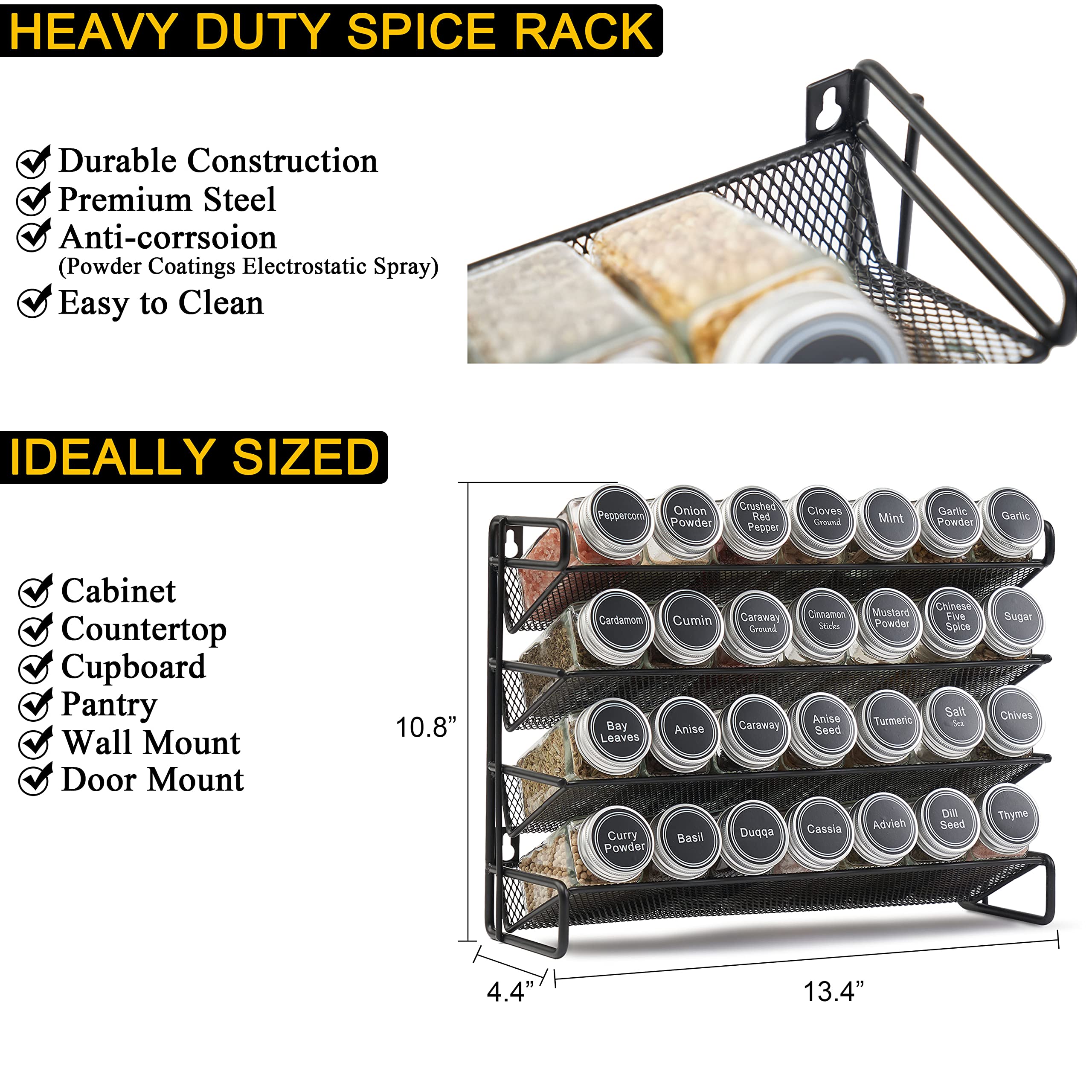SpaceAid 386 waterproof labels removable and rewrite-ready