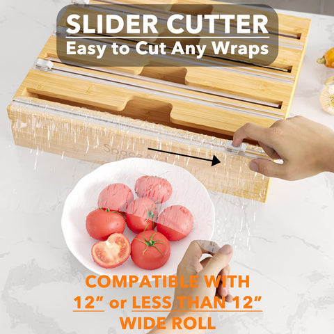 SpaceAid WrapNeat 4-in-1 labels help identify contents quickly