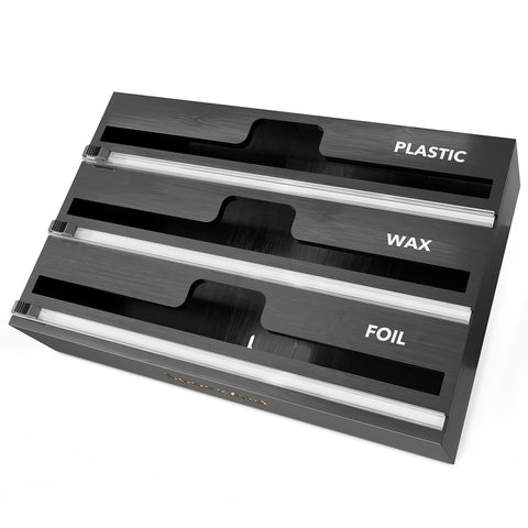 SpaceAid WrapNeat drawer setup showing compact storage and easy roll start.