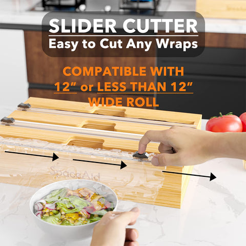 SpaceAid WrapNeat can fit in a drawer or be mounted on a wall for flexible storage.