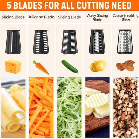 SpaceHacks interchangeable blades collection enabling versatile grating.