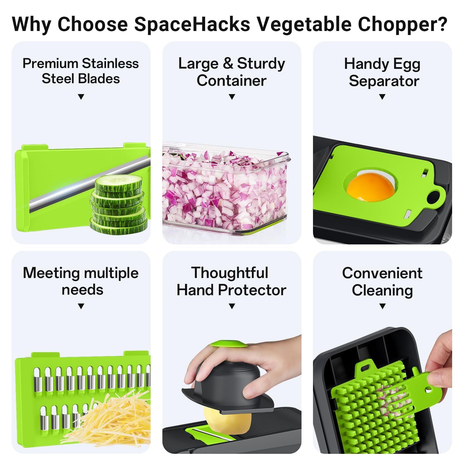 SpaceHacks finger guard protects hands during sharp blade use.