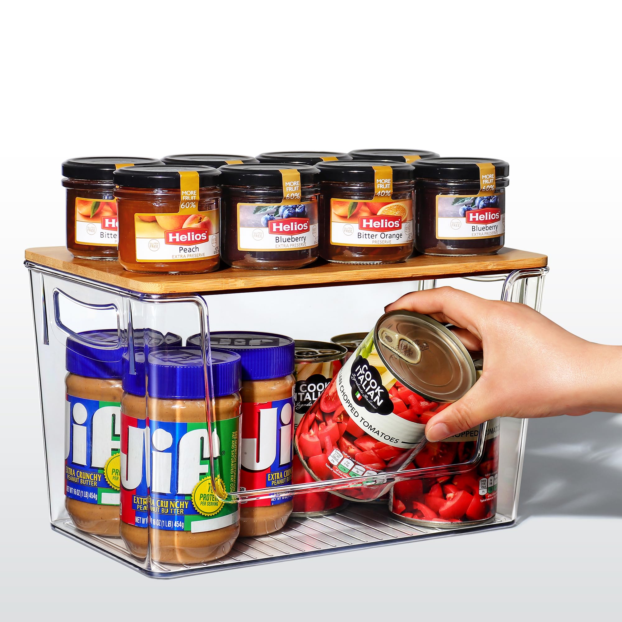 Spacemart multiuse storage bin is ideal for produce, snacks, and more