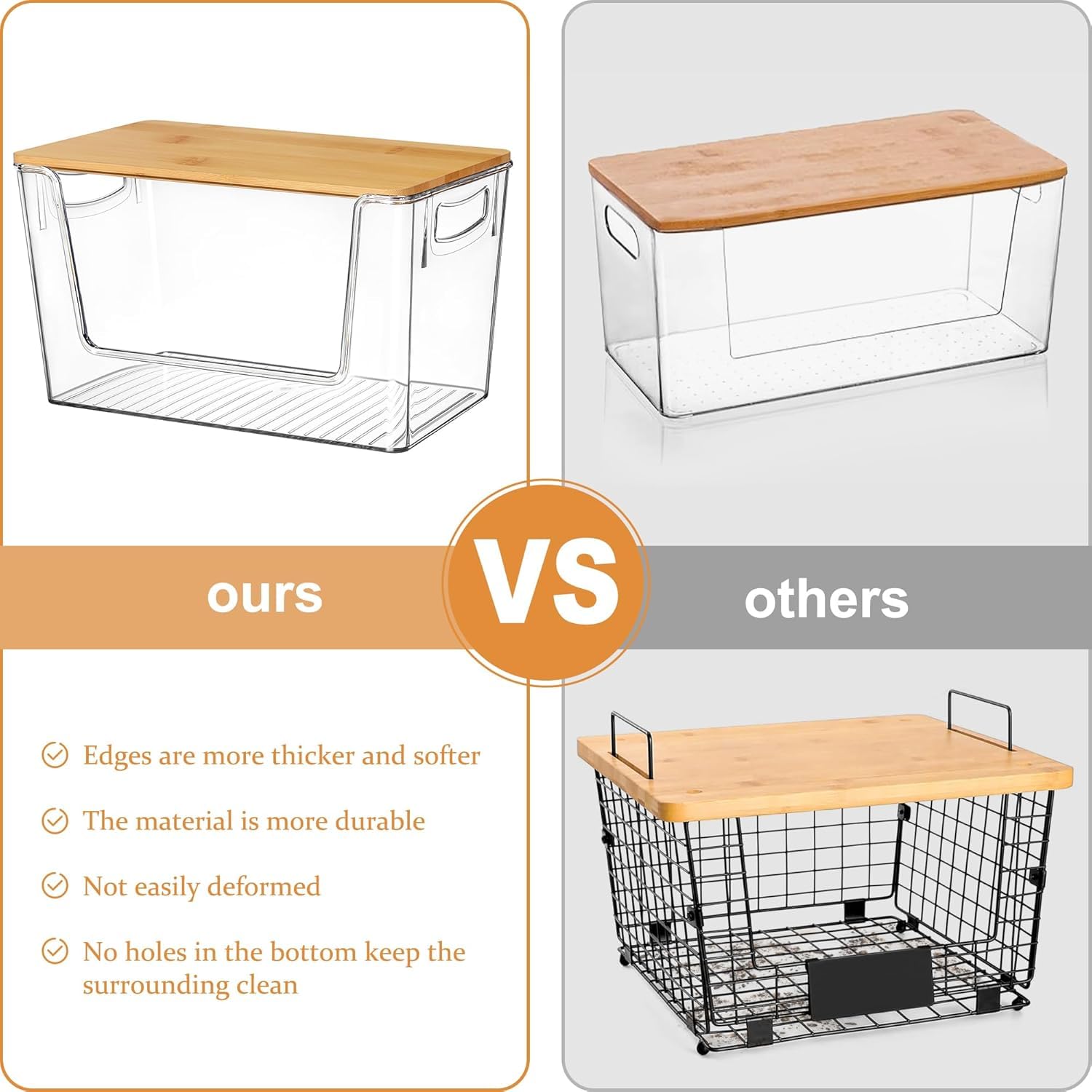 Spacemart stackable bin optimizes vertical storage for compact kitchens