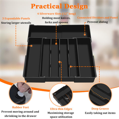 Food-grade PP construction is BPA-free for safe kitchen storage.
