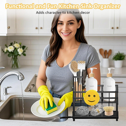 Spaclear bottle and brush storage keeps essentials neatly separated