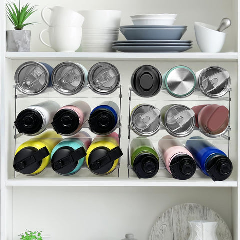 Spaclear safe organization solution for home cabinets and refrigerators