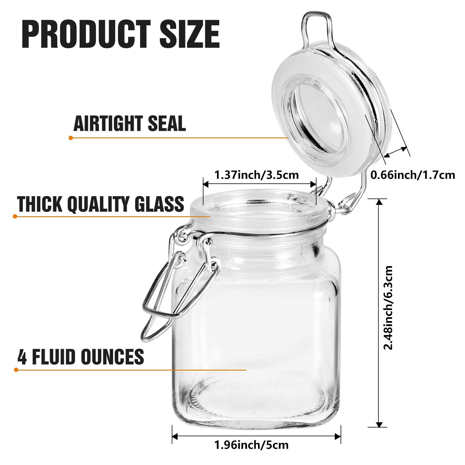 Spanla spice jars with labels for quick identification.