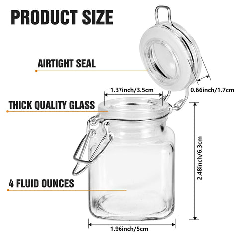 Spanla spice jars with labels for quick identification.