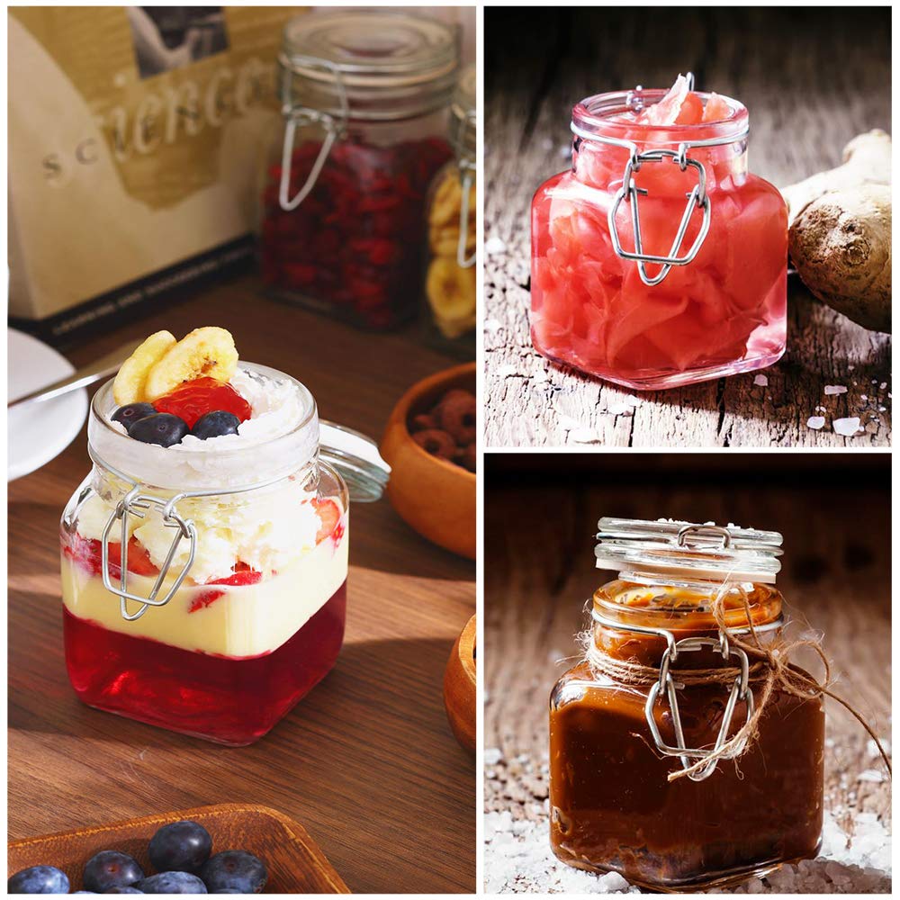 Spanla jars store spices, herbs, teas, or crafts for organized spaces.