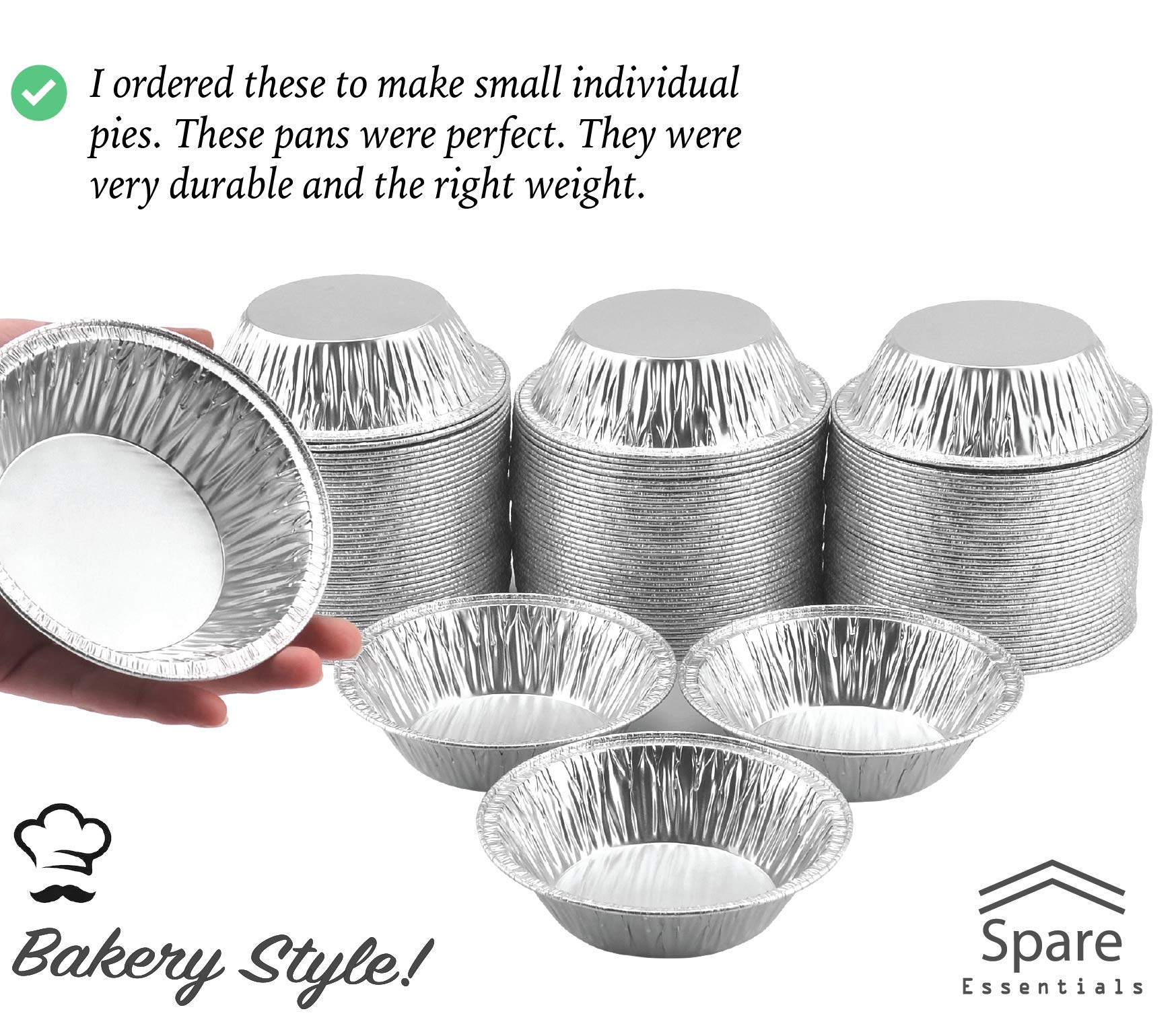 Spare Essentials individual-serving pans ideal for catering and takeout.