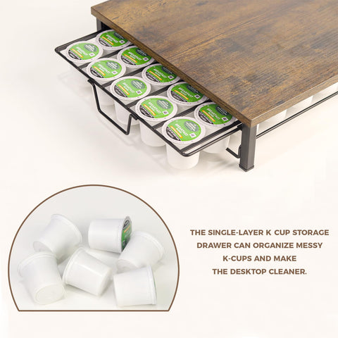Speday Open-tier design maximizes visibility of pods for easier selection.
