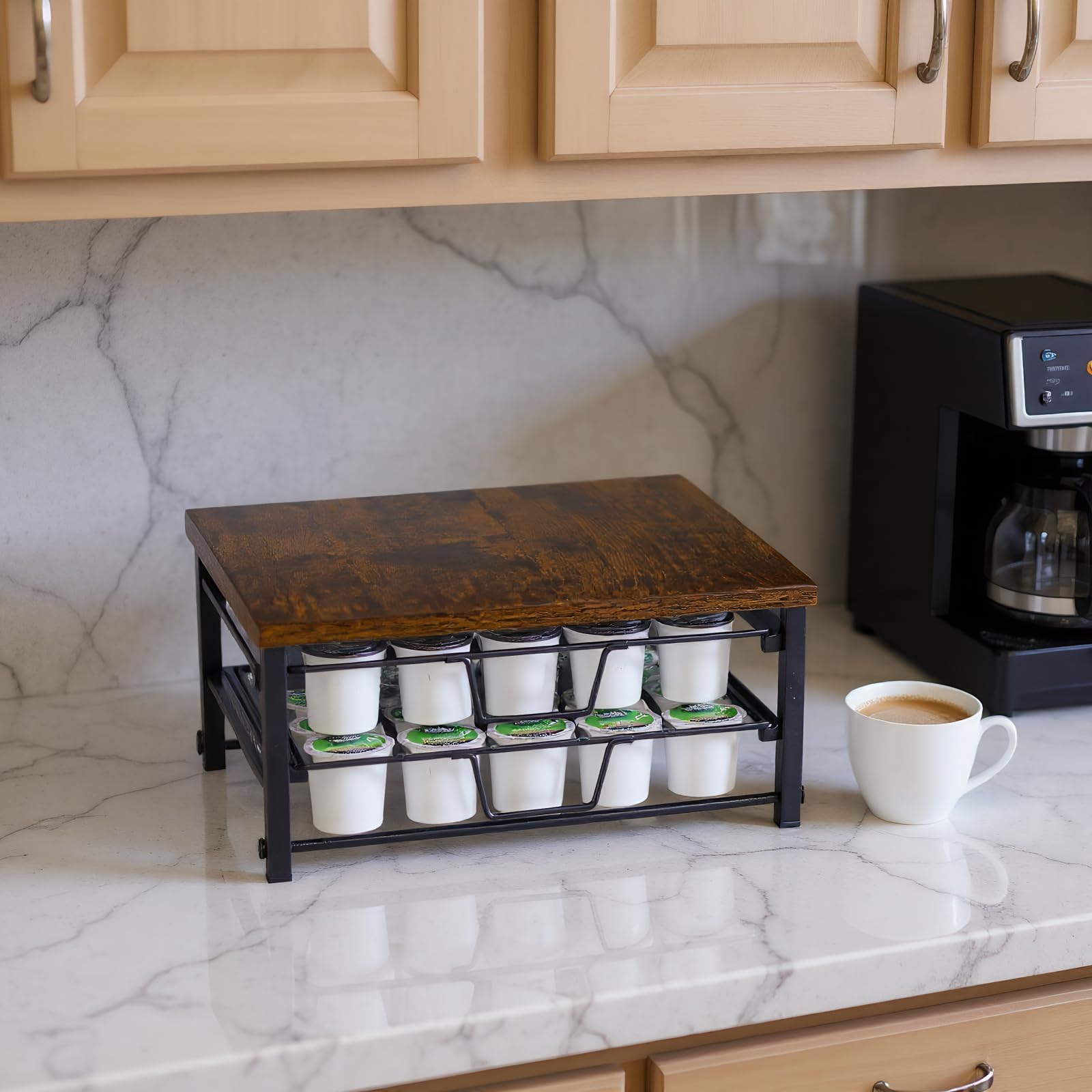 Speday K-Cup compatible slots secure pods for tidy coffee routines