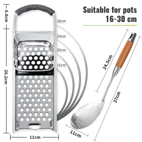 SPEENSUN spaetzle maker detachable parts for easy cleaning